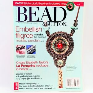 Bead & Button February 2013 – La Peregrina Necklace – Issue 113